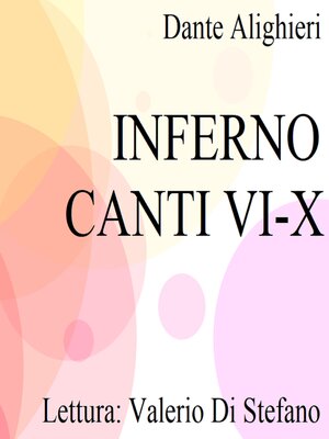 cover image of Inferno--Canti VI-X